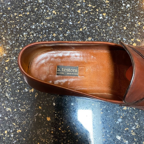 A. Testoni Italian made loafer size 10.5 - Picture 3 of 7